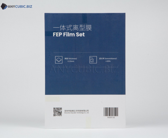 Фото 3 - 1шт Пленка FEP для 3D принтера Photon Mono 2 198х130 мм