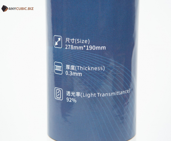 Фото 3 - Release Film for Photon M5s 3D Printer 2 PC 278 × 190 mm Тефлоновая FEP пленка для Anycubic Photon M5s/Photon M5 2 шт/упак.