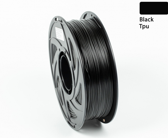 Фото 4 - TPU 95A Filament (пластик) для 3D принтера Чорний 1кг, 1.75мм