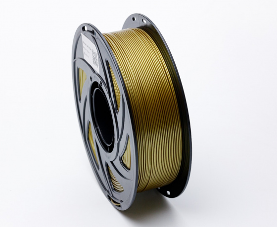Фото 4 - Бронзовий Металік PETG пластик для 3D принтера | PETG Filament Metal bronze 1кг | 1.75мм | 330м