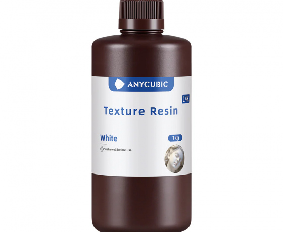 Фото 2 - Текстура фотополимерная смола белая Anycubic