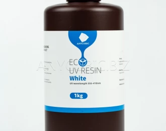 Белая Эко Растительная Фотополимерная смола Anycubic Eco White resin 1кг