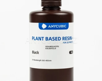Черная Эко Растительная Фотополимерная смола Anycubic Eco Black 1 кг