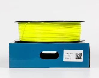 Желтый Неоновый флуоресцентный пласт плюс пластик для 3D принтера ☼1кг☼1.75мм
