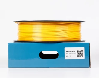 Жовто-золотистий Пла Пластик Шовковий \ PLA SILK Yellow-Gold 1кг | 1.75мм | 330м