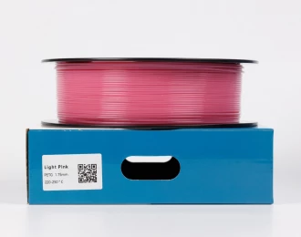 Светло-розовый PETG (ПЭТГ) coPET пластик для 3D принтера 1кг | 1.75мм | 330м